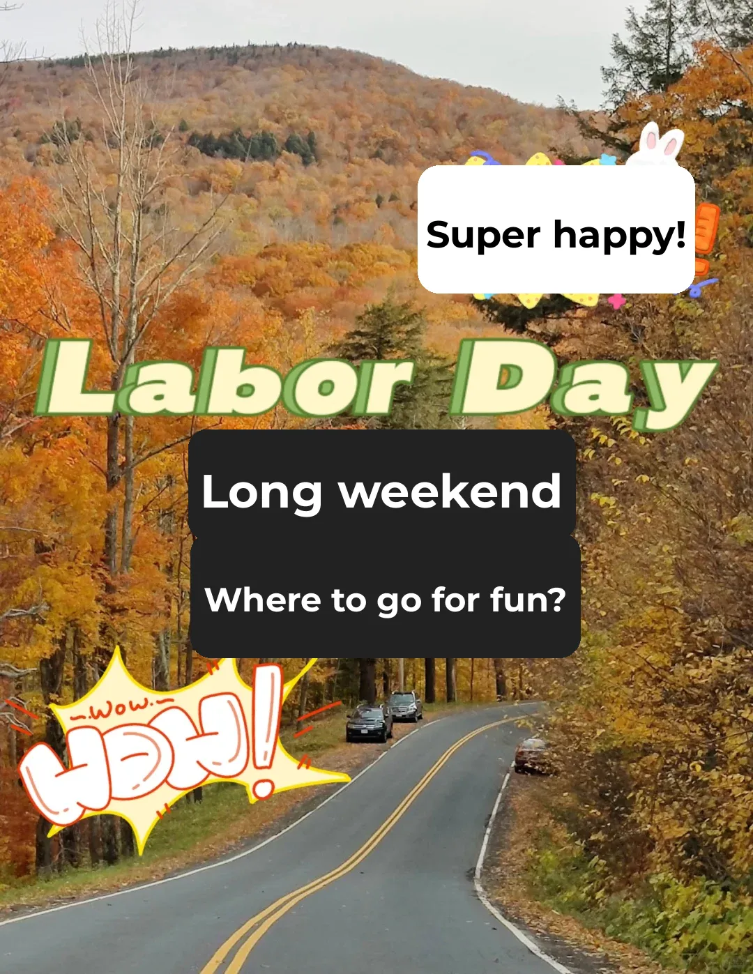 🐒 Labor Day Long Weekend 🔥 Event Updates 🔥
