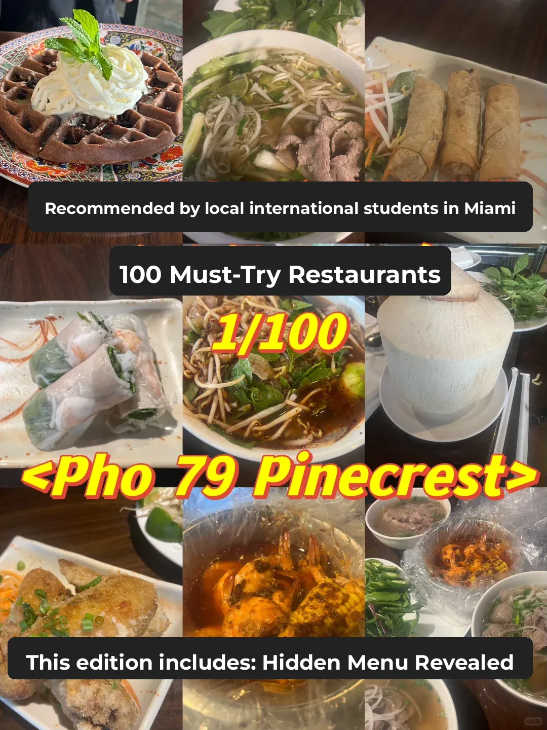 🇺🇸 Miami Must-Try Eateries 1/100 ｜ Hidden Menus Revealed