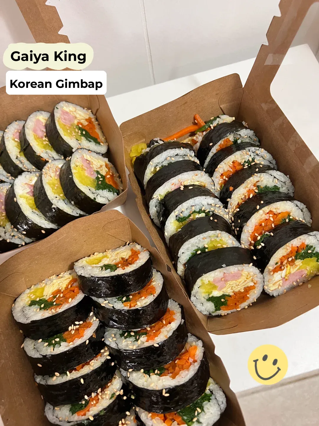 San Diego: Gimbap Orders Open for Tomorrow!