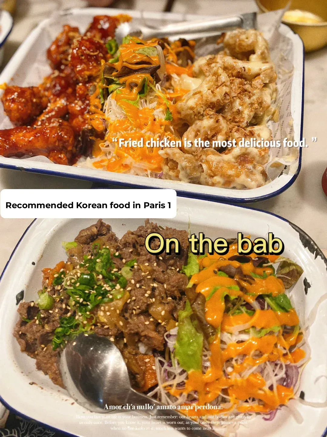 Paris Foodie Guide: Korean Delight at On The Bab 🔥