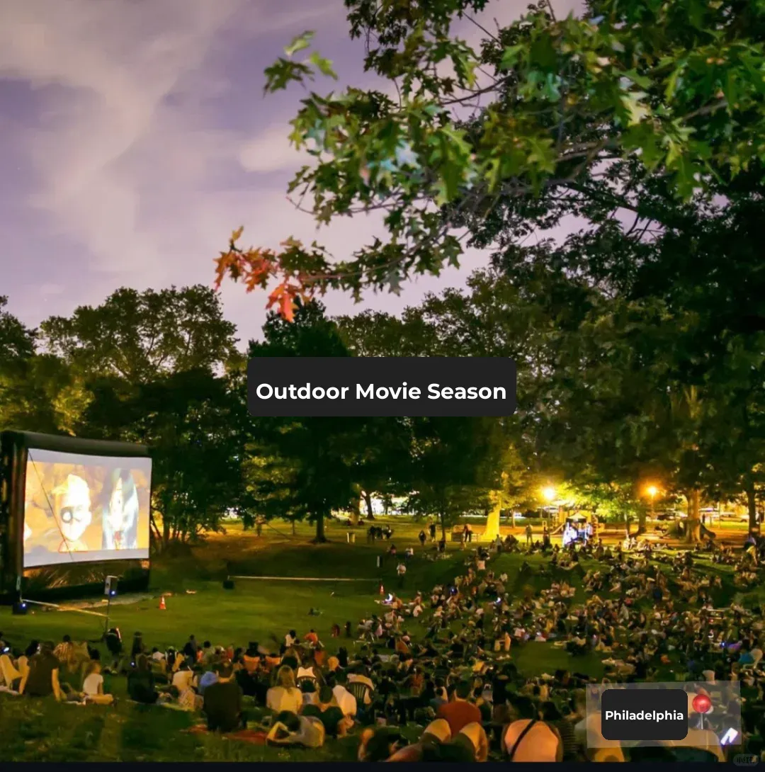 ⭐️Starry Skies, Green Grass, and You | The Ultimate Guide to Open-Air Movies at Clark Park
