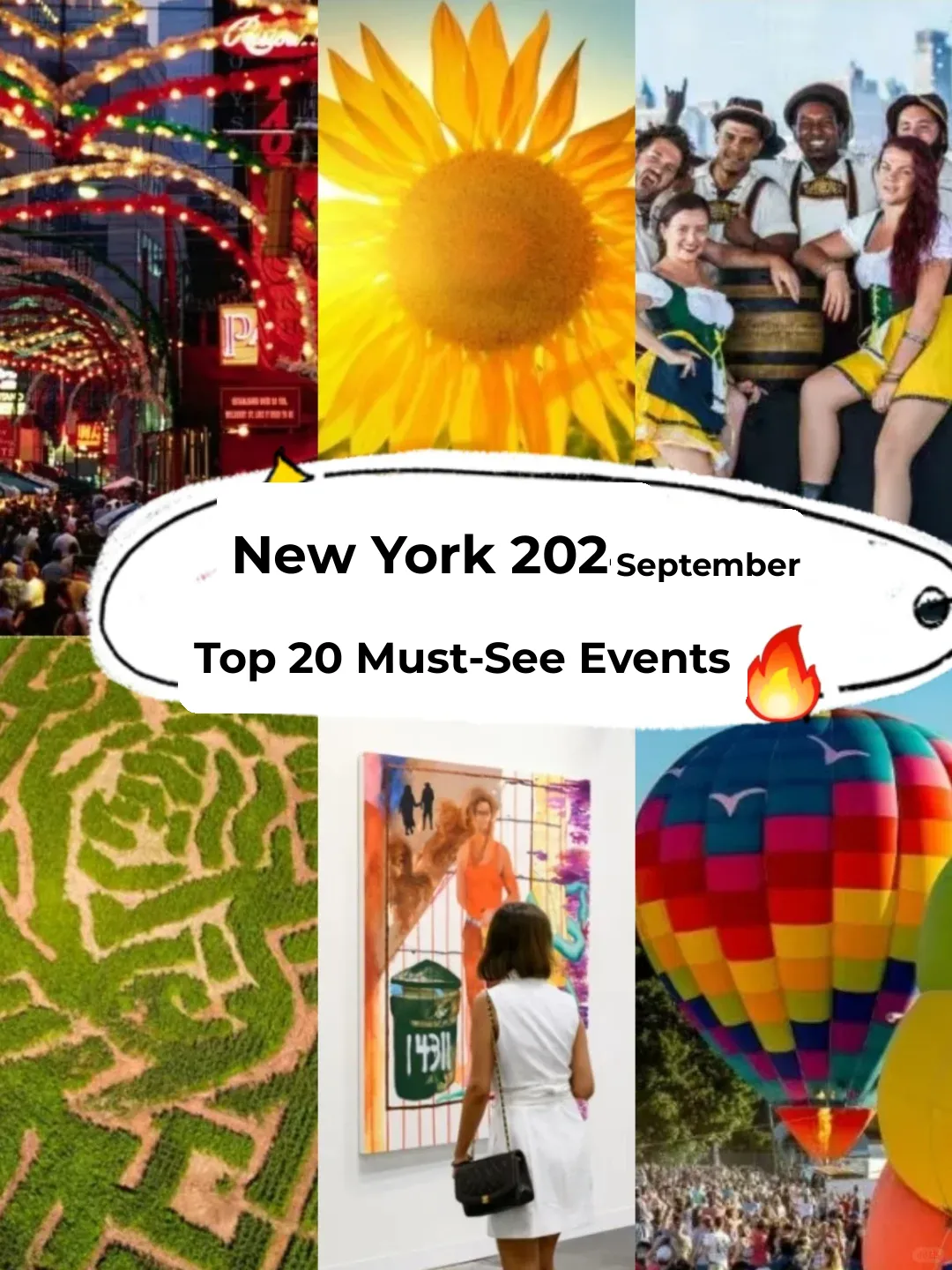 Top 20 Must-Do Events in NYC 🔥 September 2024