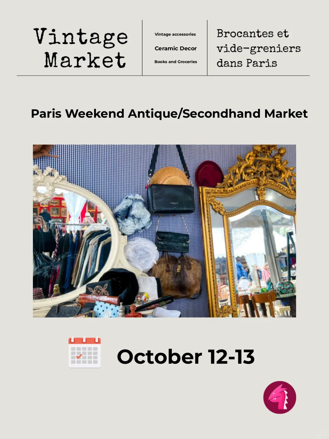 Hidden Gem Alert! Must-Visit Paris Vintage & Flea Markets This Weekend