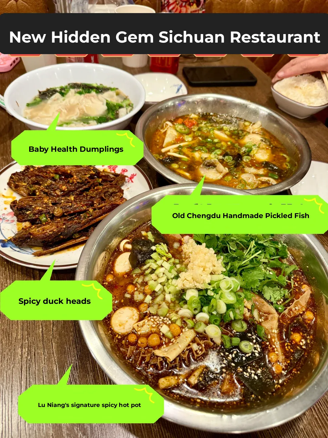 Los Angeles Food Hunt | New Hidden Gem Sichuan Restaurant in Arcadia – Suan Cai Yu (Pickled Fish)