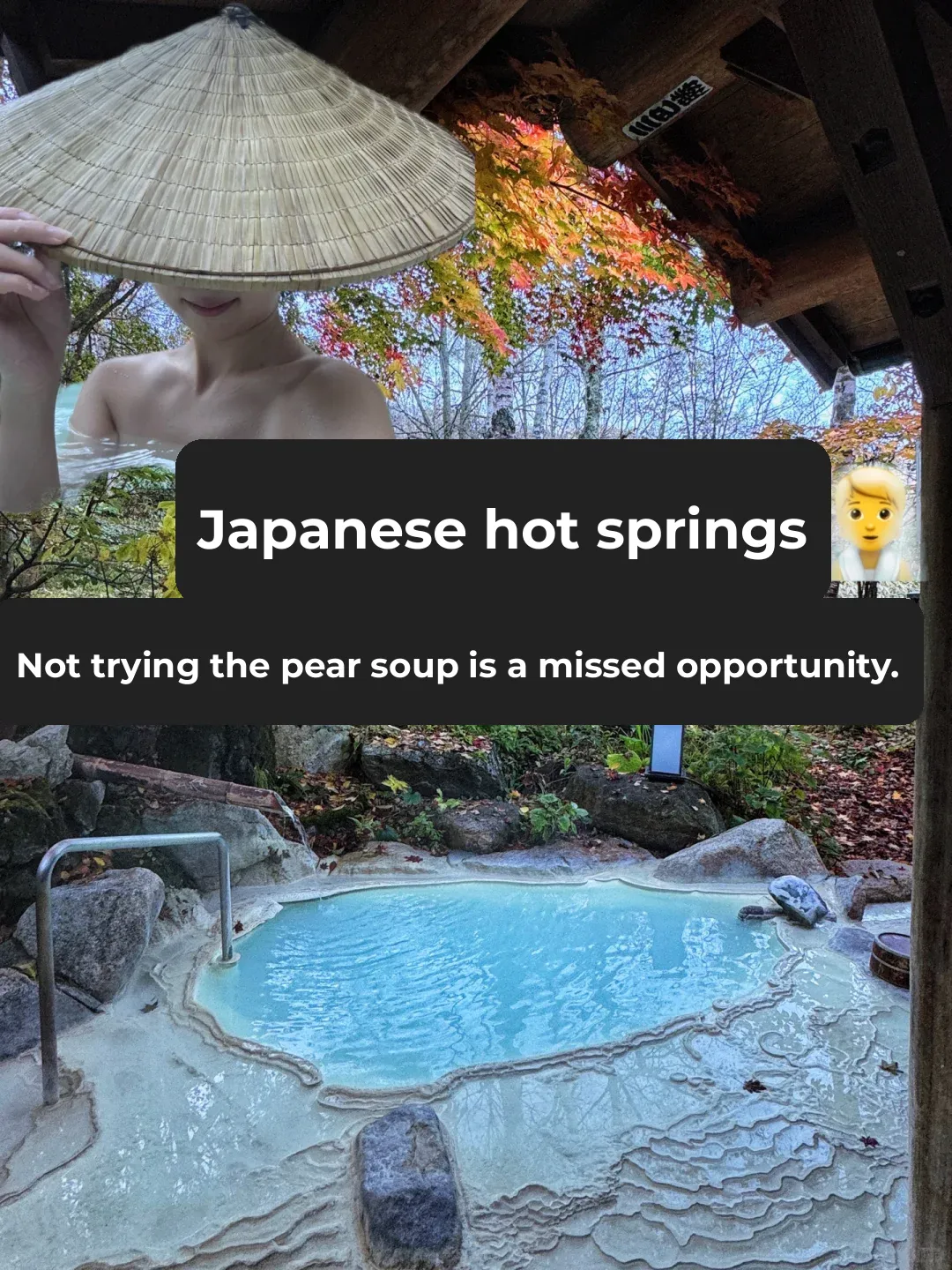 🇯🇵 Japan's Stunning Hidden Hot Spring – Can You Really Drink the Water⁉️