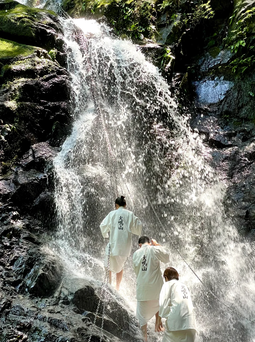 When in Kansai, you gotta "climb" a waterfall at least once!!
