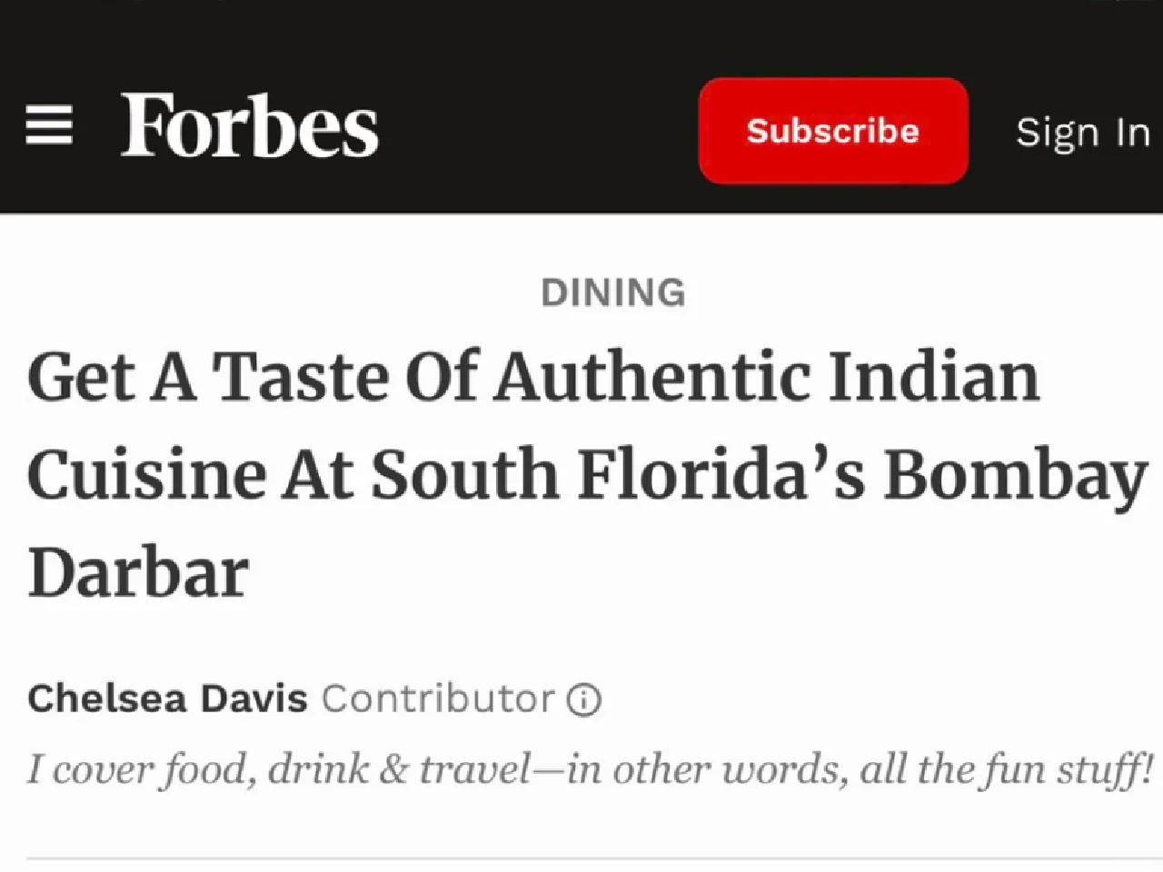 Miami Foodie Adventure | Quick! Snap a Pic of Forbes-Featured Delicacies!