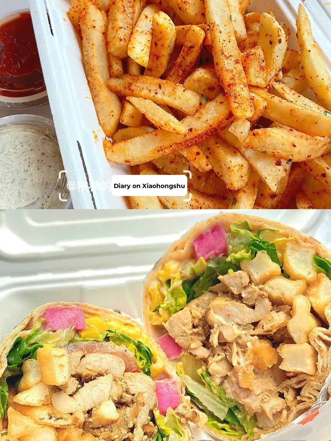 Seattle | Mamnoon's Chicken Wrap with Spicy Fries – The Ultimate Workday Recharge Spot