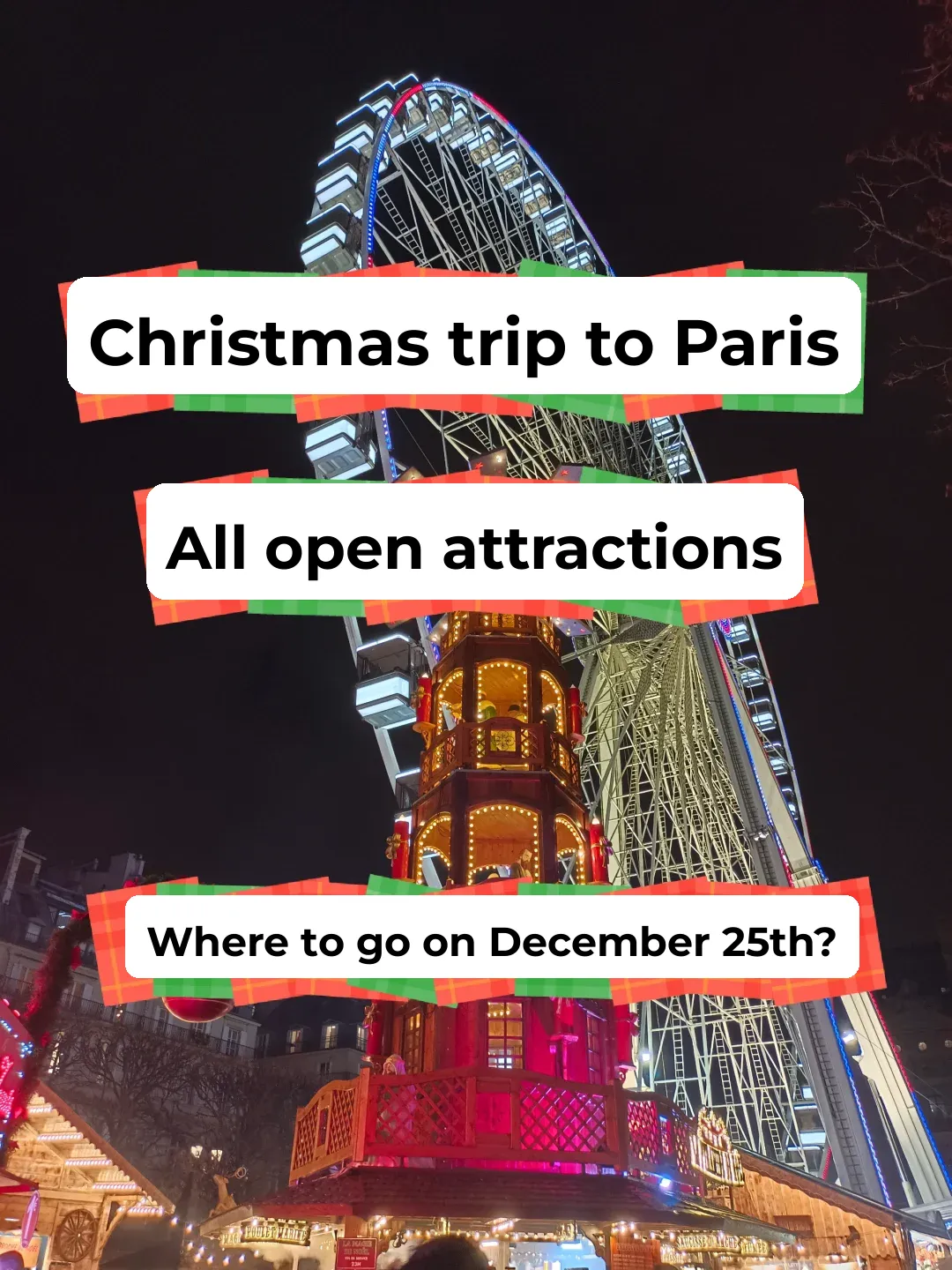 Where's Open in Paris During Christmas Break? 🎄