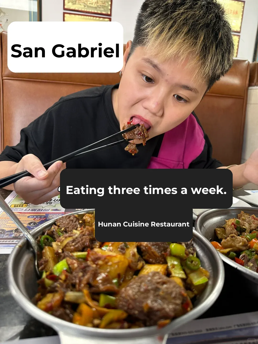 🙋 The Hunan Cuisine Spot I've Been to 3 Times This Week in San Gabriel: Hunan Bistro