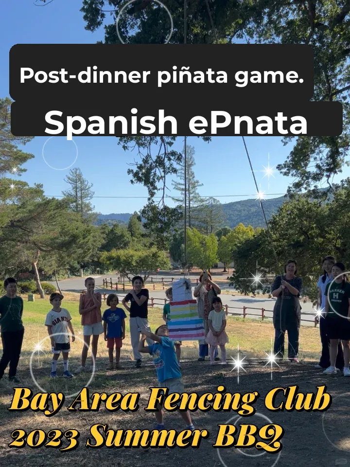 Bay Area Fencing Club BBQ & Piñata Game