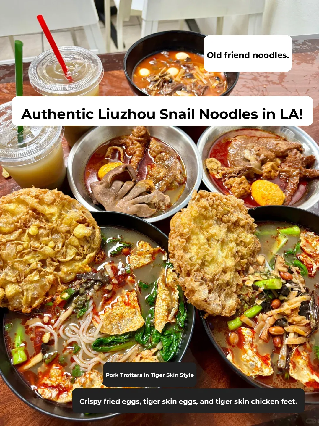 This Liuzhou Luosifen in LA with Deep-Fried Eggs and Tiger-Skin Chicken Feet is Absolutely Legendary!