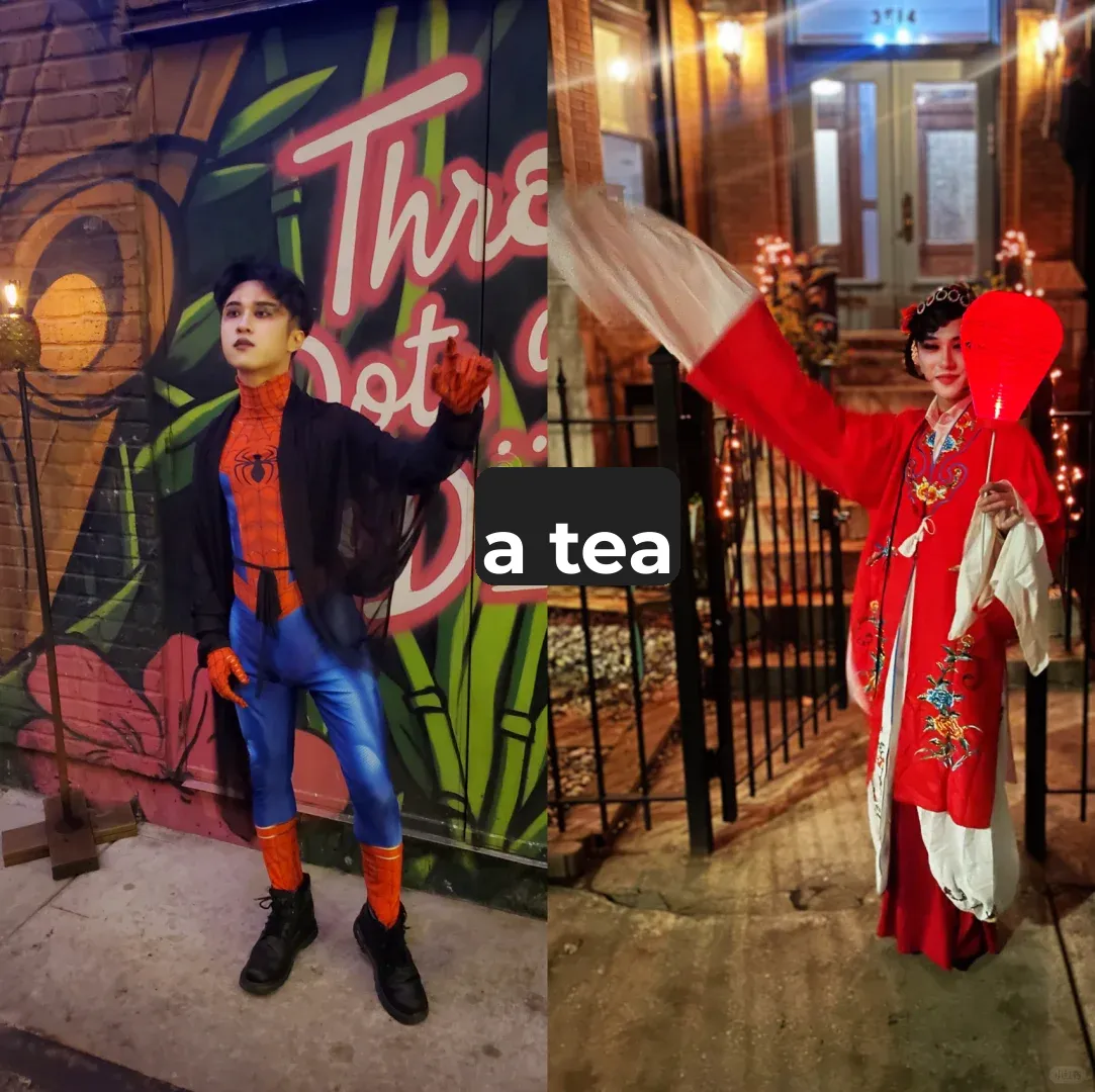 "Halloween in Chicago: Dressing Up as American and Chinese Characters"