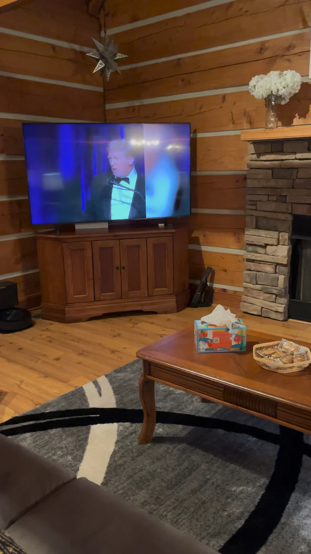 "Come and See What the Dreamy Forest Cabin Looks Like!"