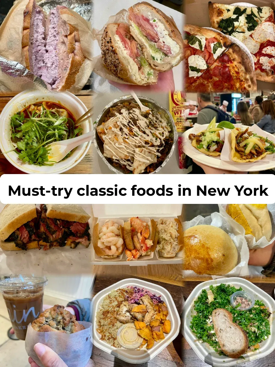 Eating These Makes You a True New Yorker | Must-Try NYC Eats for First-Timers