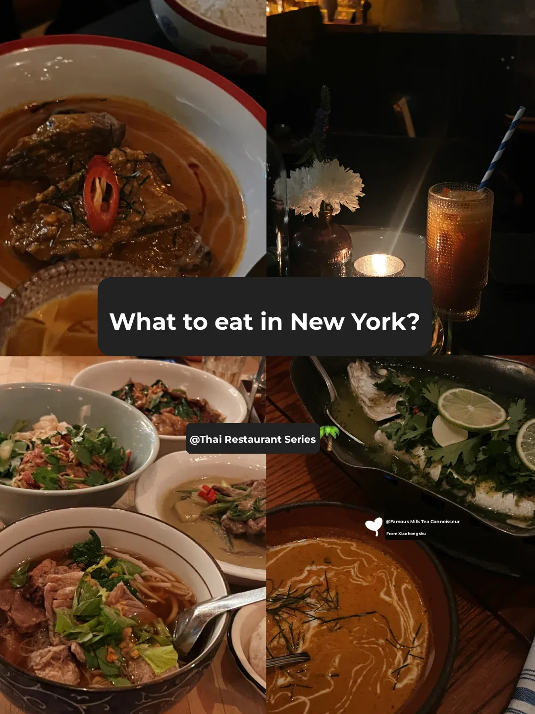 New York | 4 Thai Restaurants I Keep Coming Back To Lately ✨ (Honest Reviews)