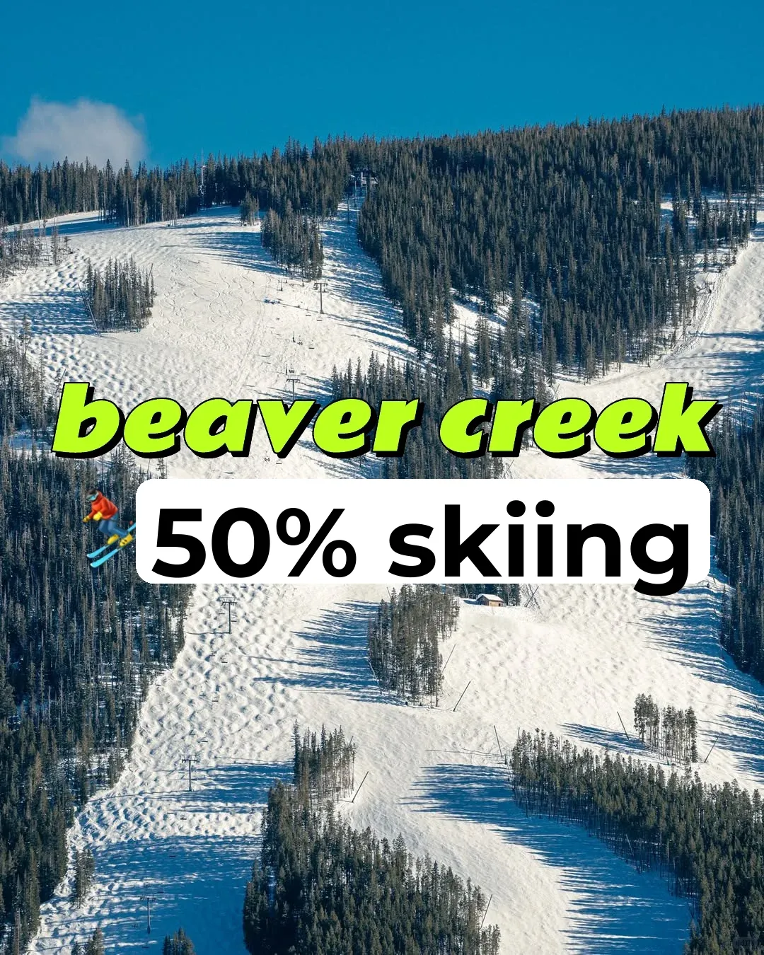 🏔️ Long Weekend Ski Getaway | Colorado’s Beaver Creek at 50% Off📴