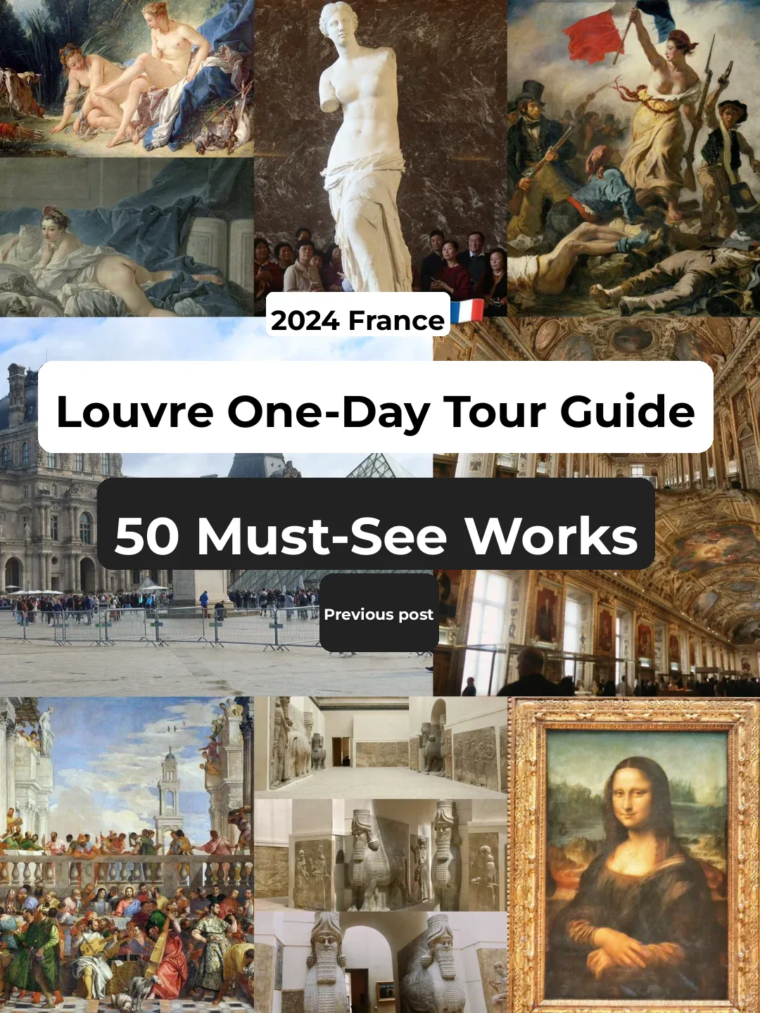 50 Must-See Masterpieces at the Louvre: Your Ultimate Guide (Part 1)