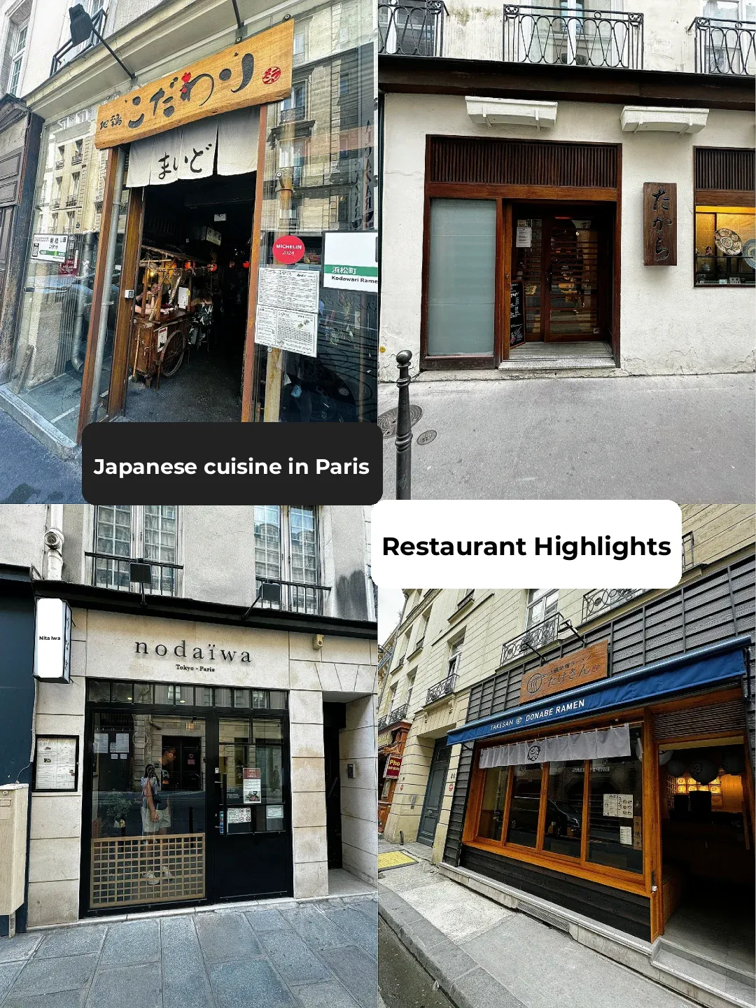 Top Picks: Japanese-Style Eateries in Paris