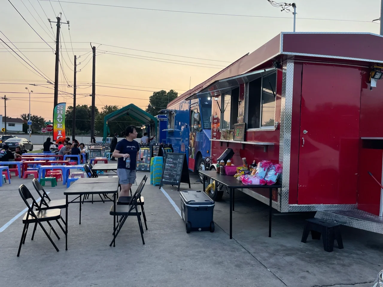 Dallas Street Food Stalls
