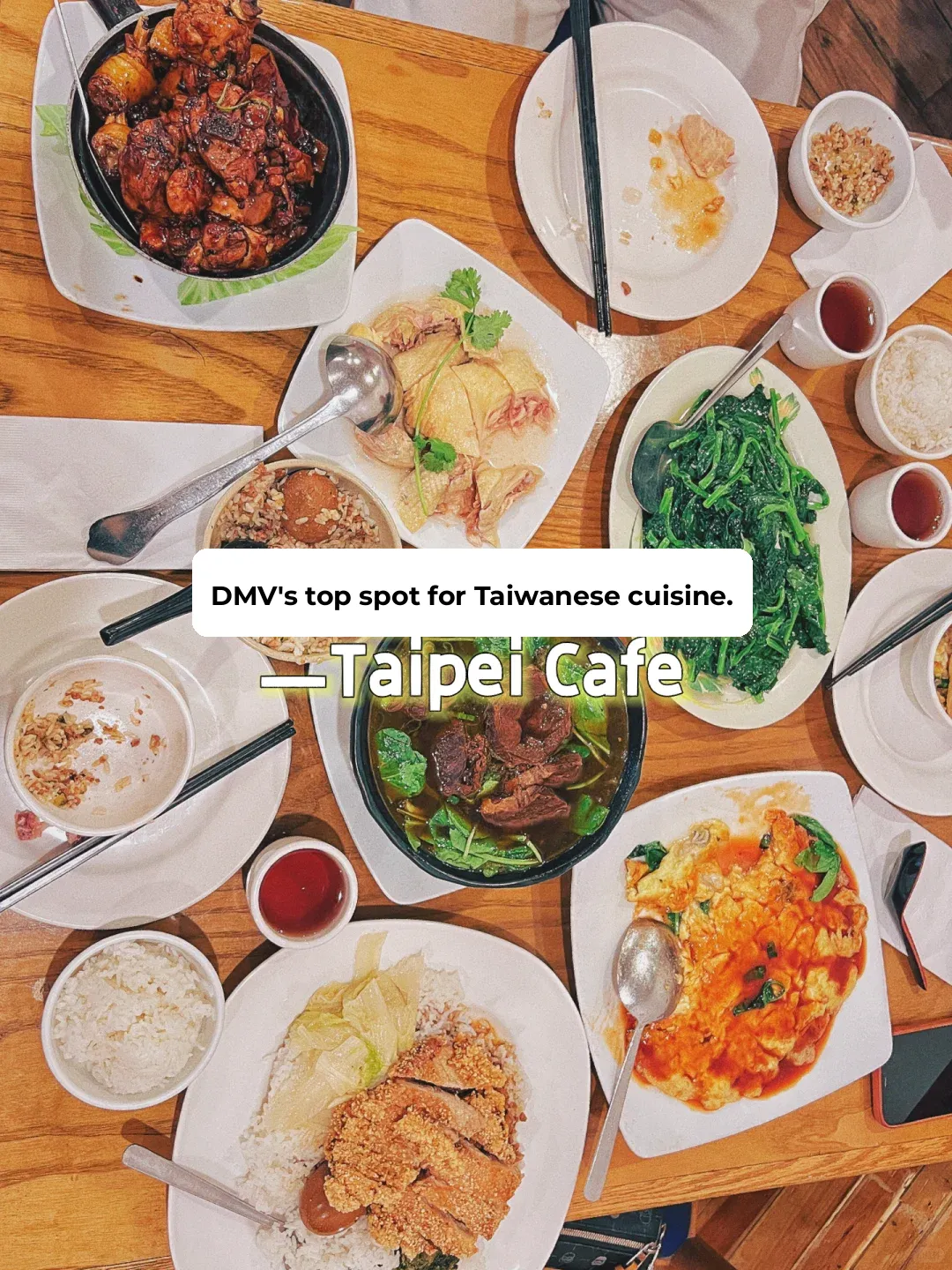"Not Delicious? I’ll Take Your Last Name • DMV’s Comforting Taiwanese Cuisine at Taipei Cafe"