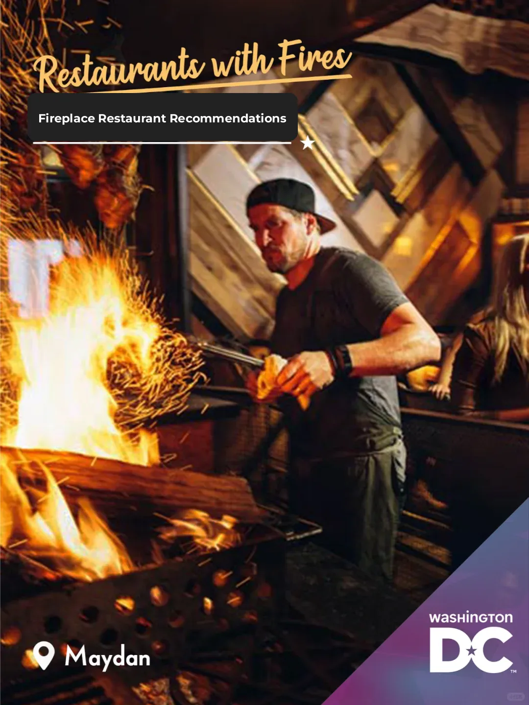 🔥 Recommended Fireplace Restaurants in Washington D.C.