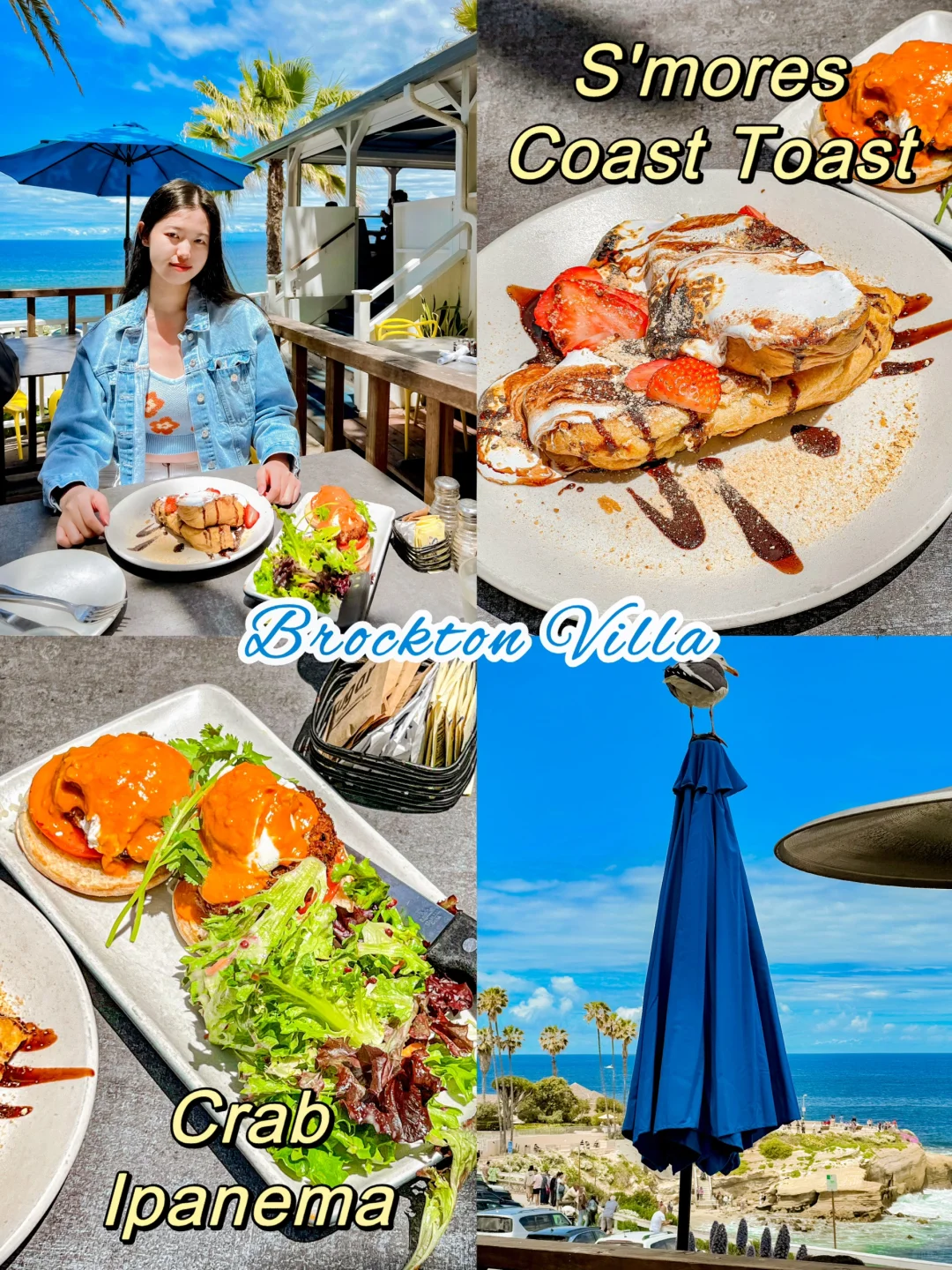 SD Food Exploration | Seaside Terrace Brunch 🍓 A Century-Old Gem That Didn’t Disappoint