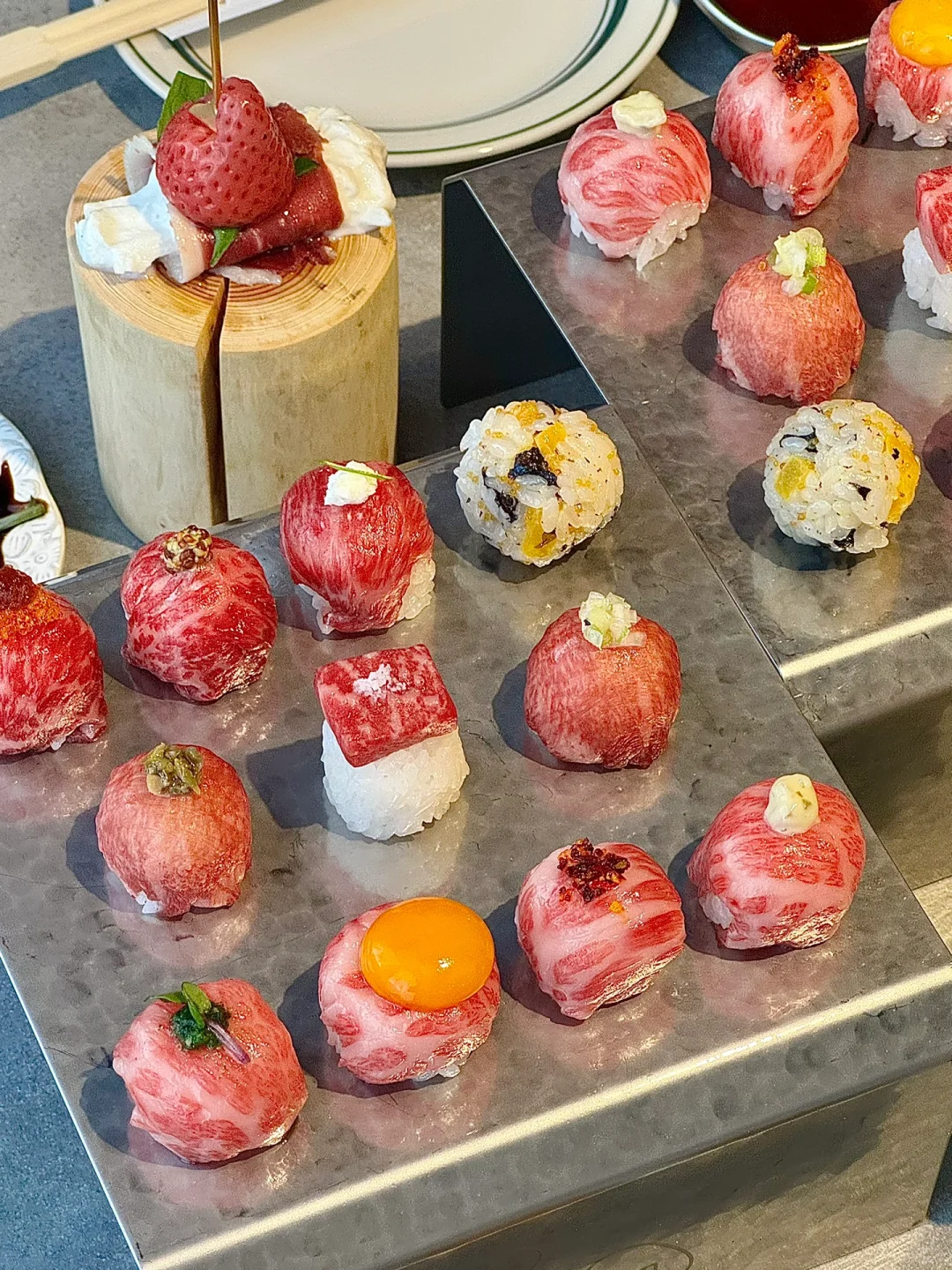 Kyoto 🇯🇵 Adorable Wagyu Sushi is Absolutely Delicious ‼️