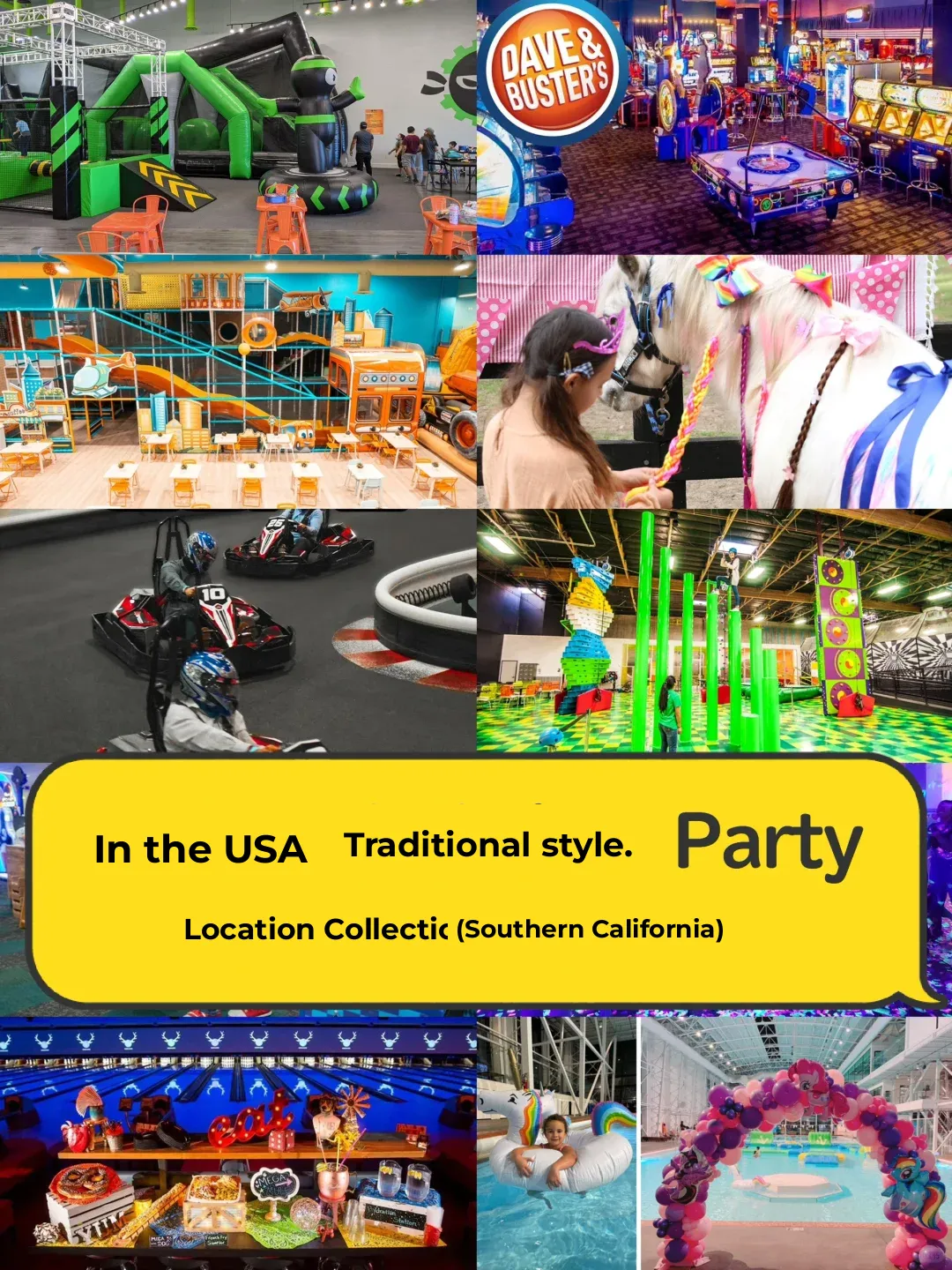 Where to Go for Gatherings in SoCal? Kid-Friendly/Adult-Friendly/Party Spots