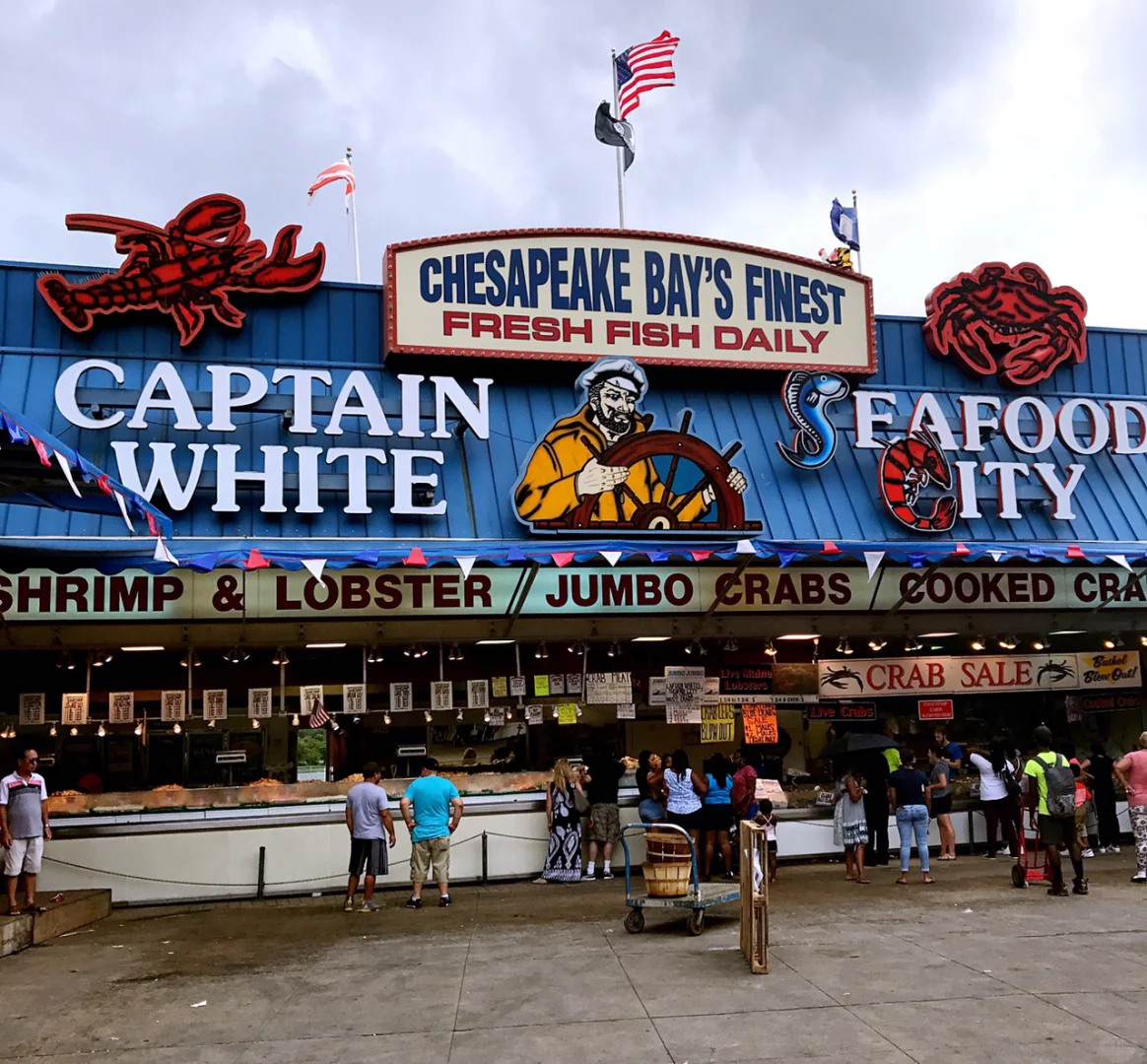 Fresh Seafood Market in Washington DC: Buy and Steam On-Spot