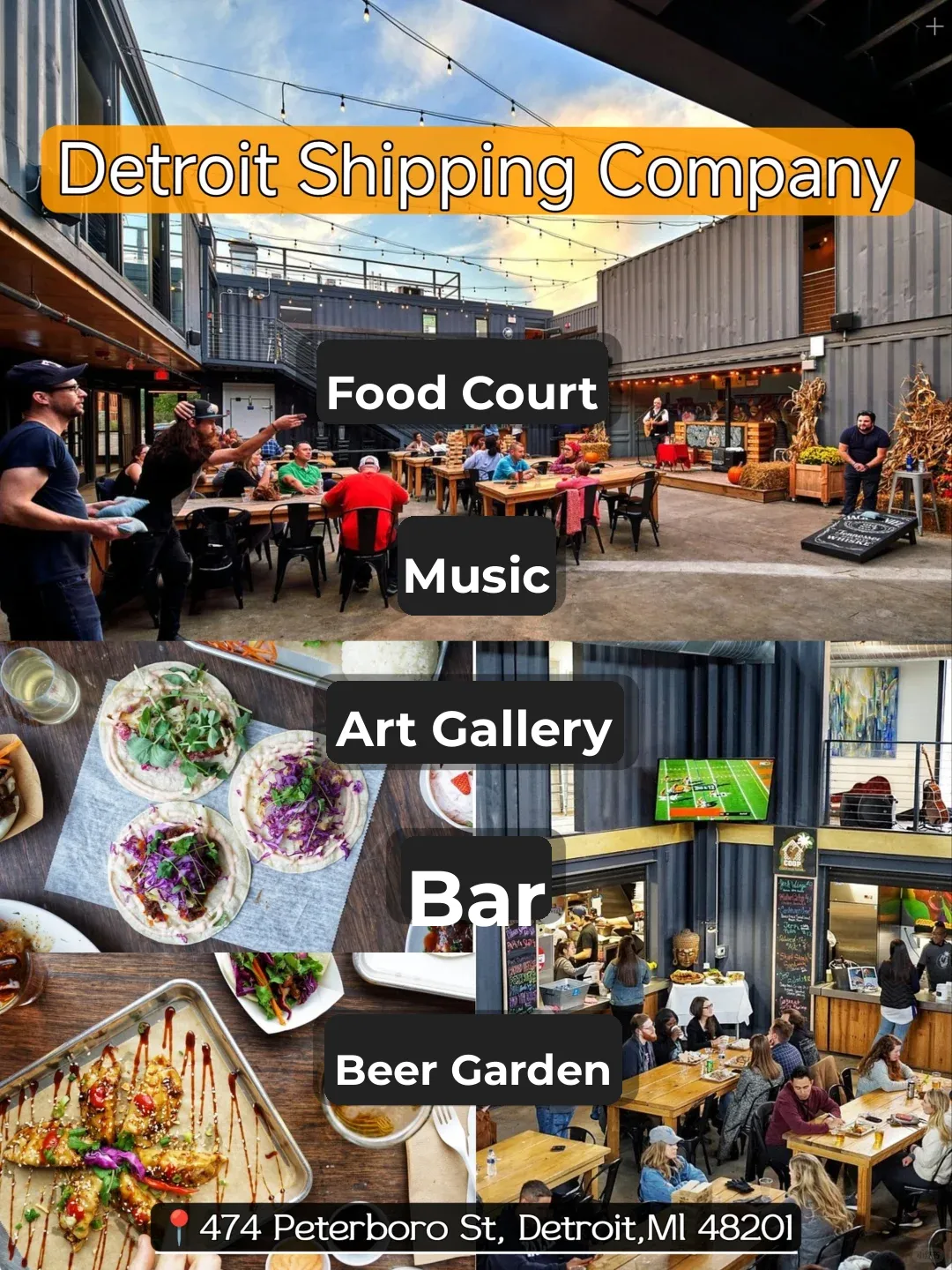 Detroit Foodie Adventure | Check Out This Factory-Turned-Food Hall