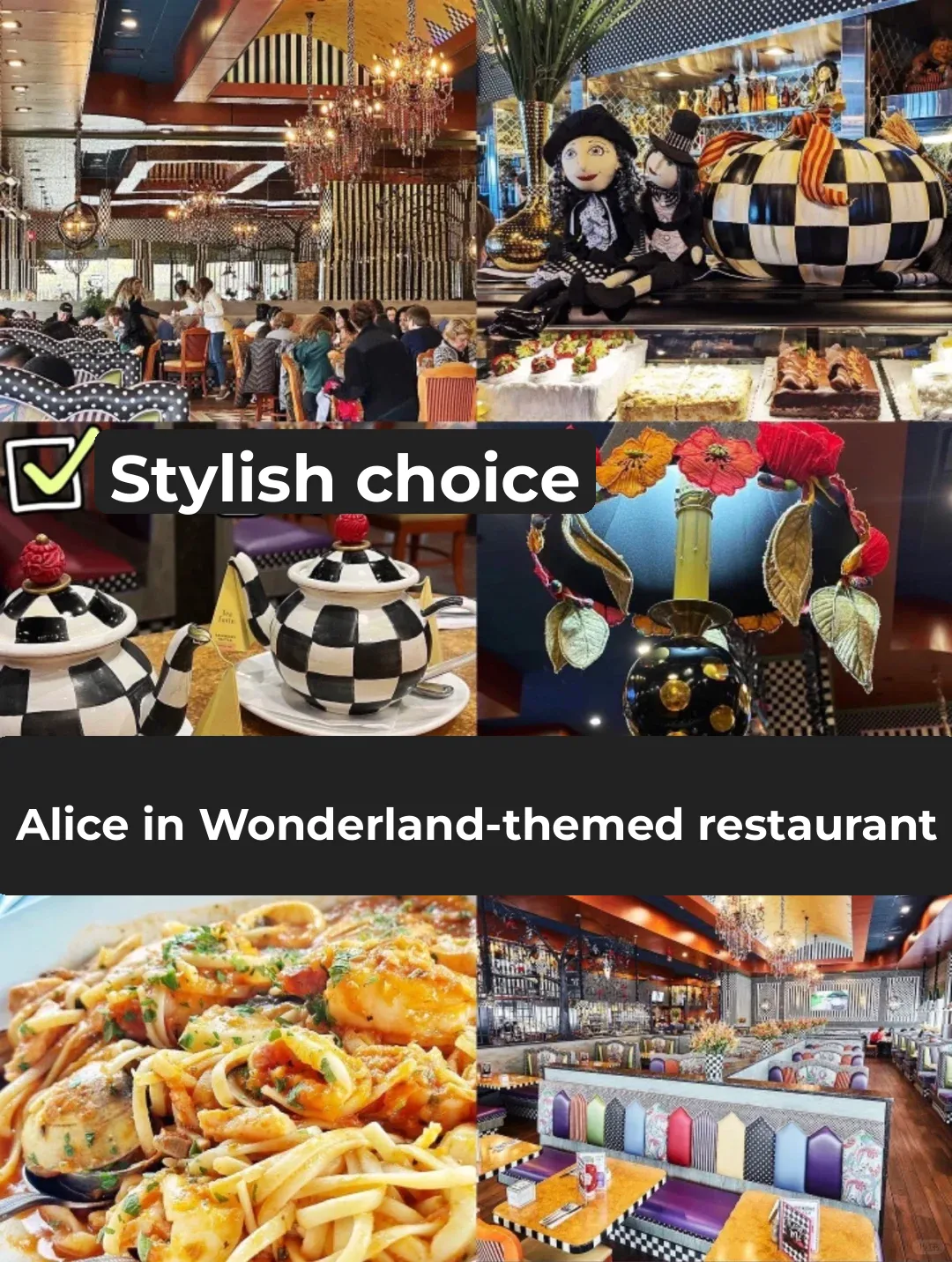 An Enchanting Alice in Wonderland-Themed Restaurant You Can't Miss!