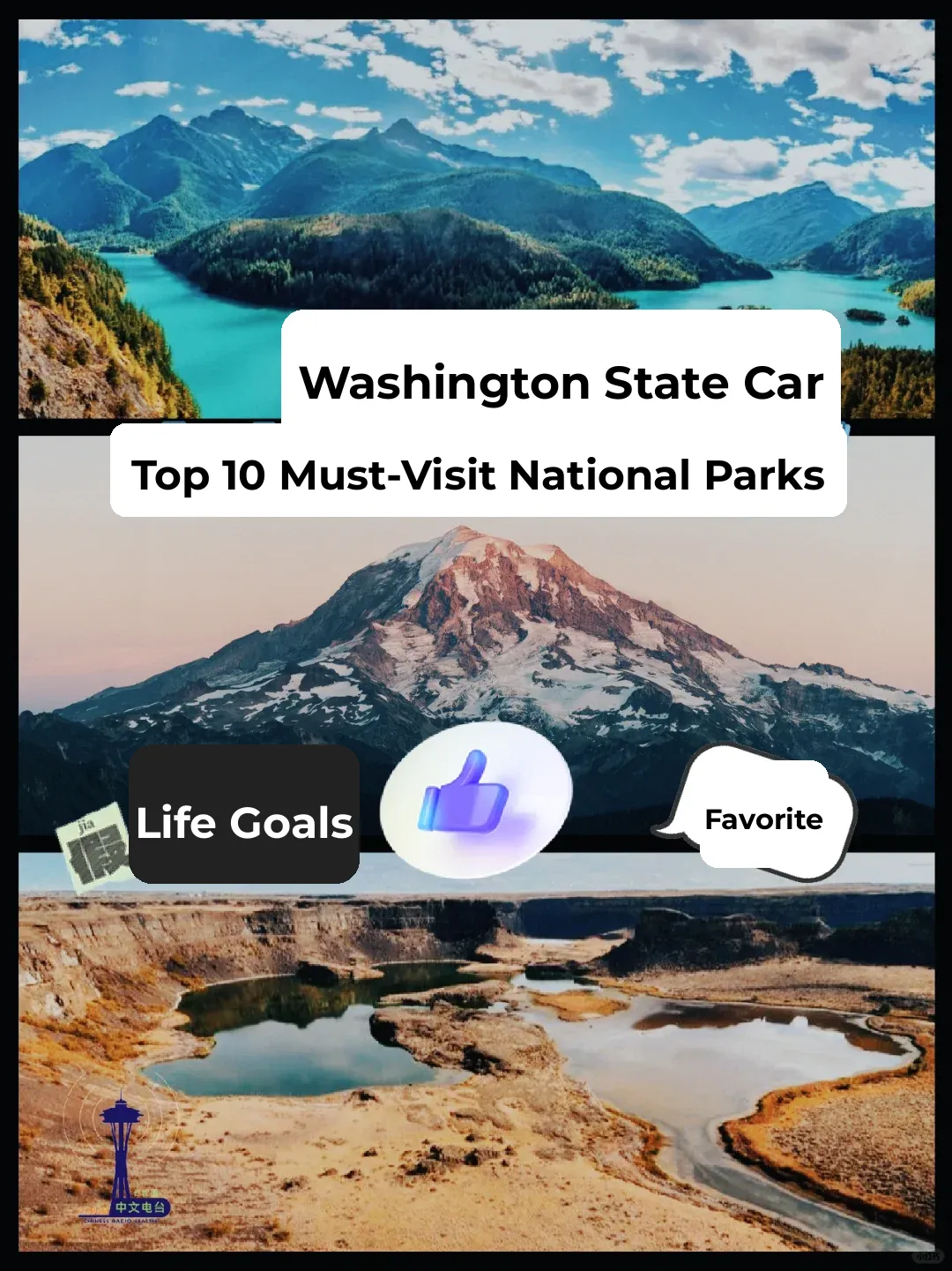 Top 10 Must-Visit National Parks in Washington State, USA 🏞️