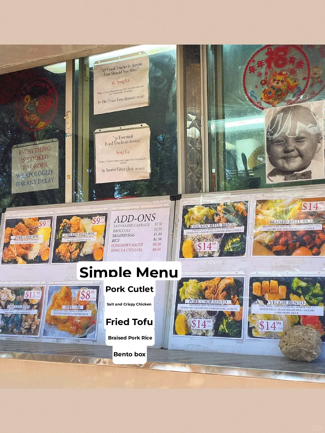 Austin's Hidden Gem Food Trucks❗️Crispy Fried Chicken, Pork Cutlet, and Braised Pork Rice