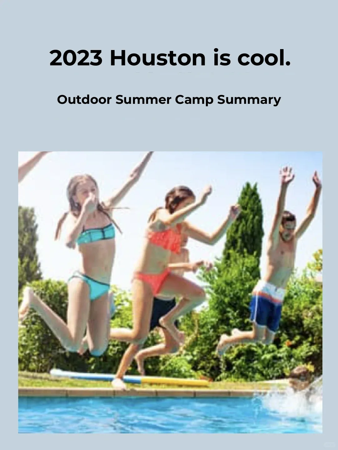 2023 Ultimate🌟Outdoor Summer Camps in Houston👆