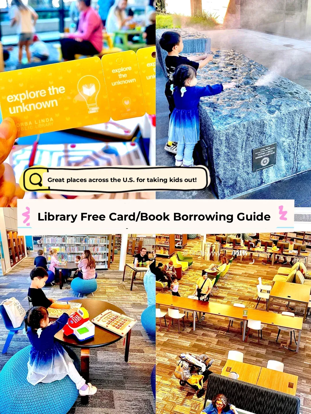 🇺🇸 Family Fun Guide: Free Library Card, Borrowing Books, and Classes 💡