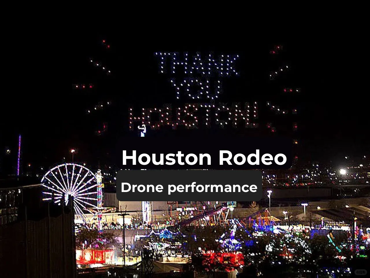 Houston Rodeo Features Weekend Drone Shows Every Week