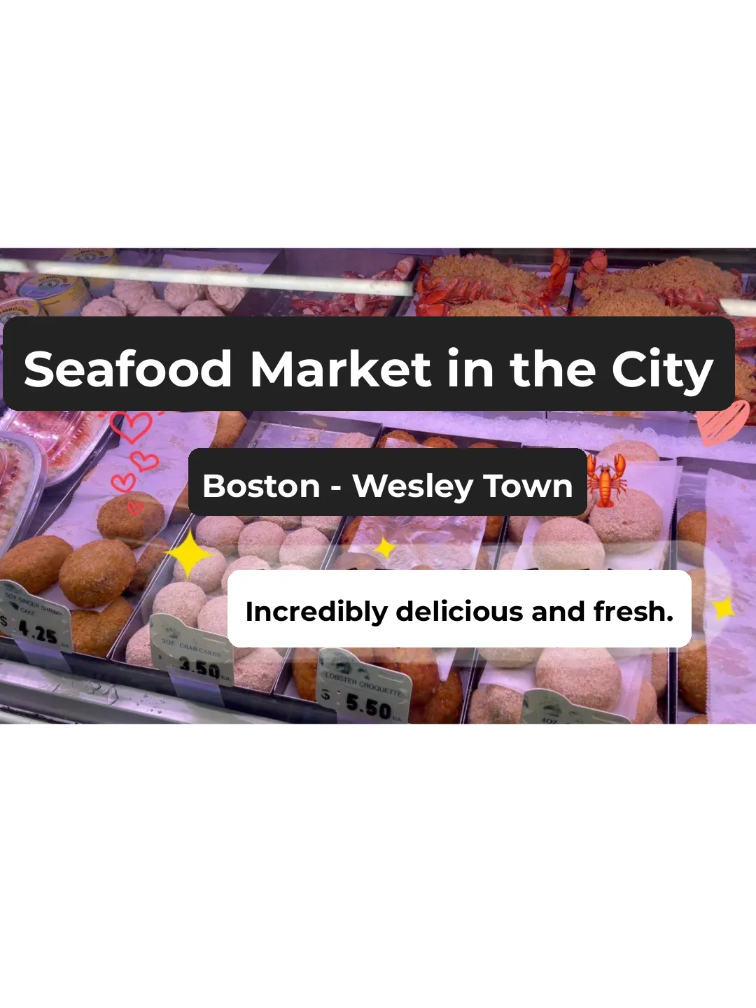 Amazing! Wellesley's Fresh and Delicious Seafood Spot in Boston 🦞