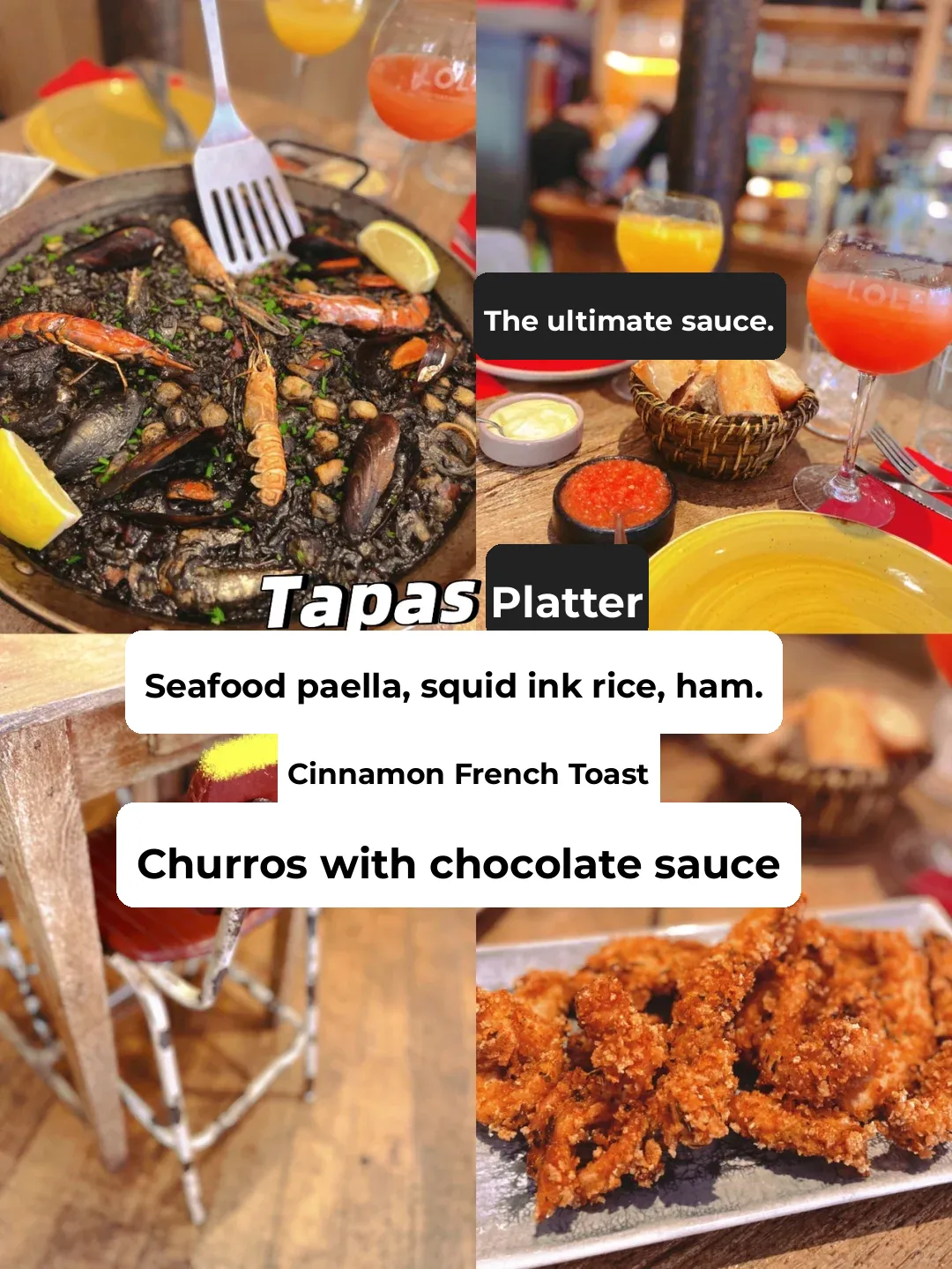 Oh My Gosh! This is Hands Down the Best Fried Chicken and Squid Ink Paella in Paris!