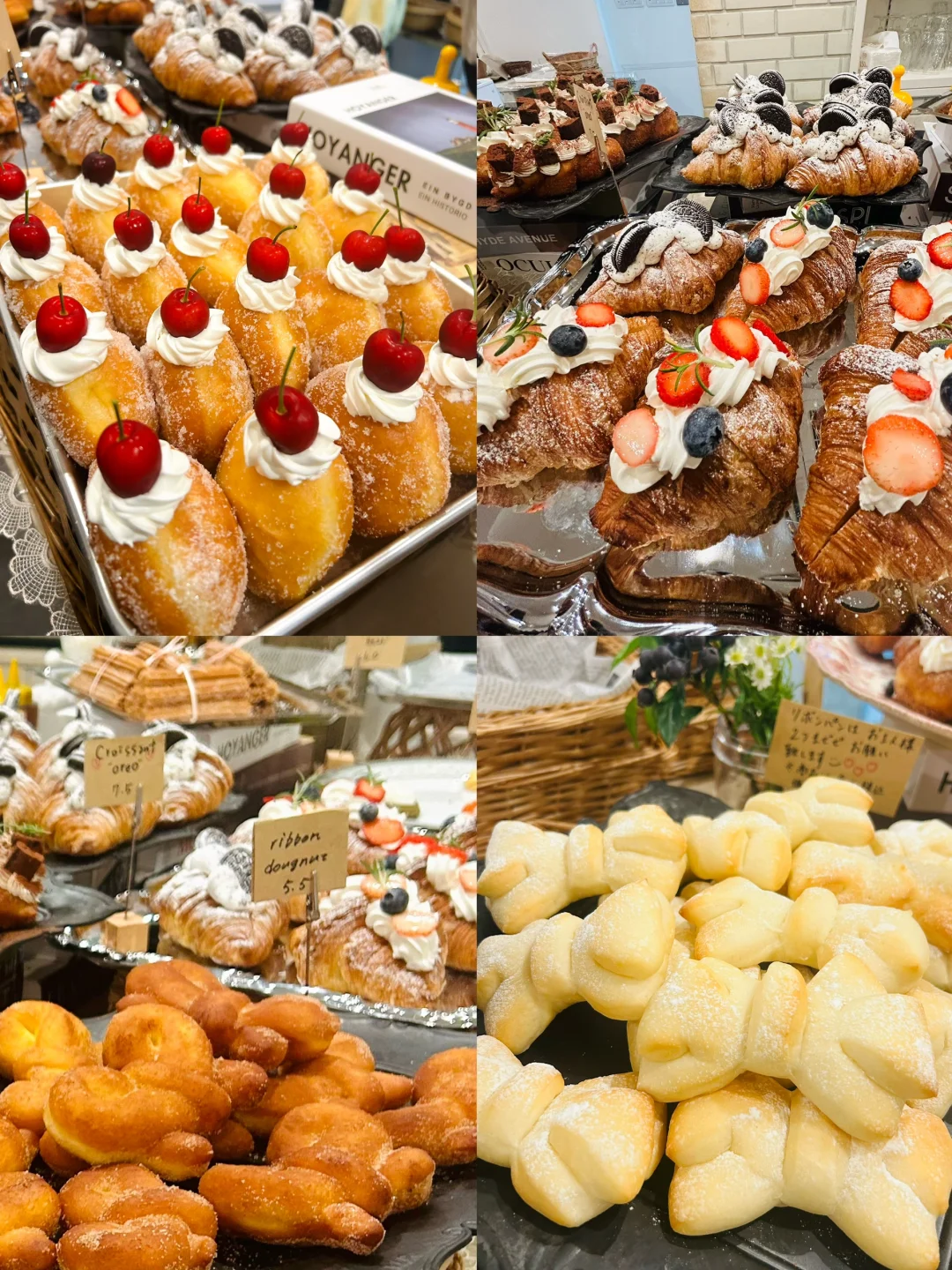 Osaka's New Café Alert | Strawberry Lovers Meet Bow-Tied Bread 🎀