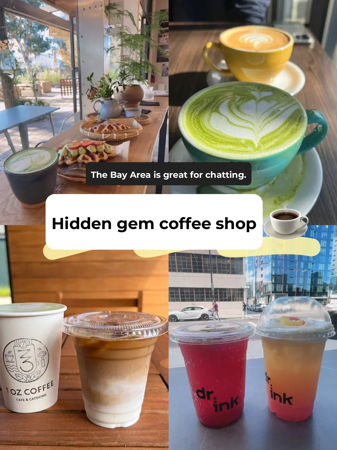 Hidden Gems: Cozy Cafés in the Bay Area for Chats You Haven't Discovered Yet ☕️