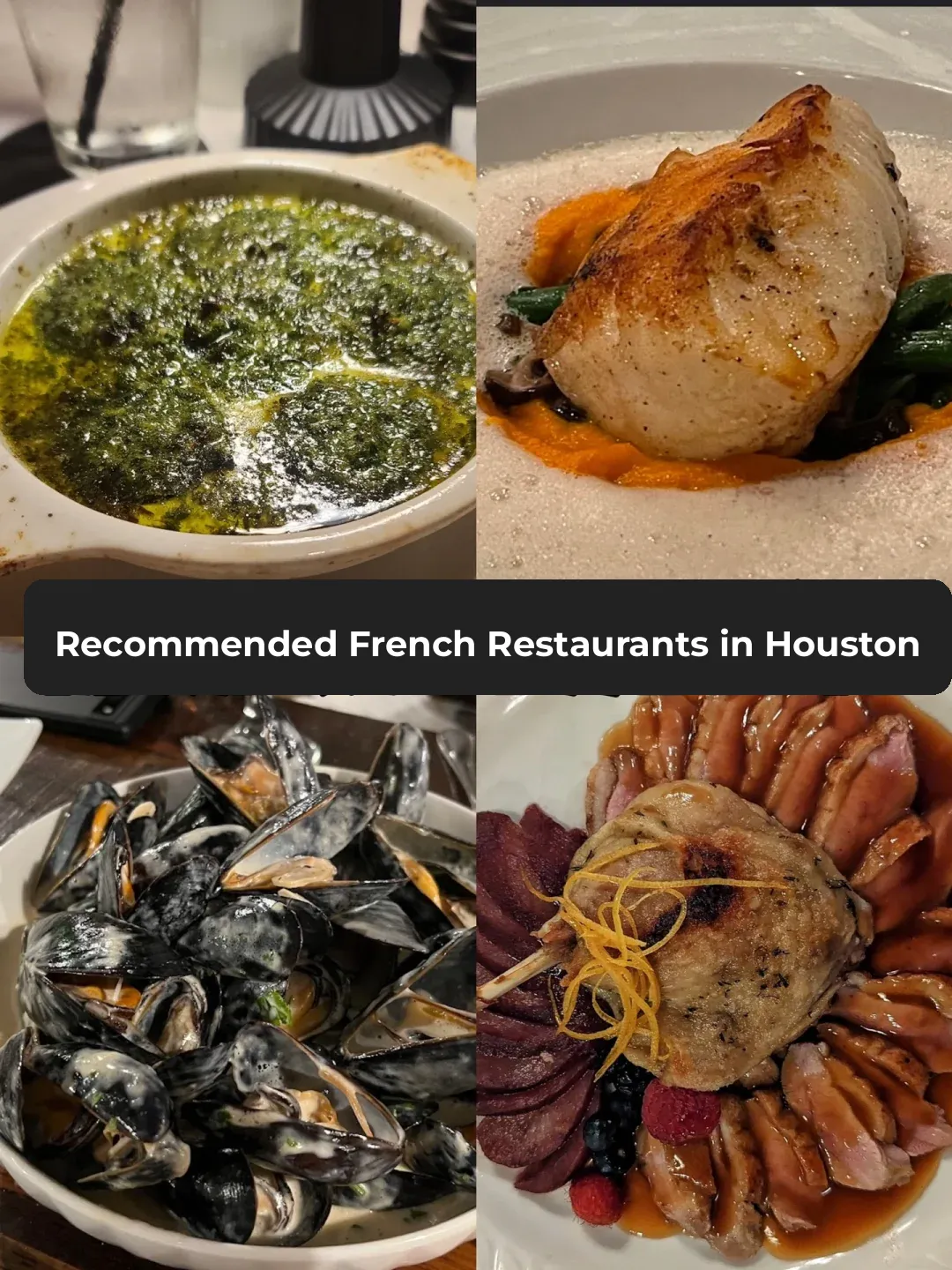 Recommended French Restaurants in Houston