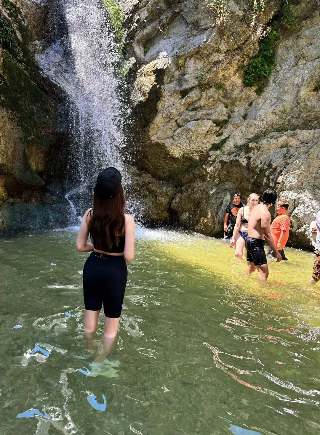 Hiking and Stream Trekking at Los Angeles Waterfalls