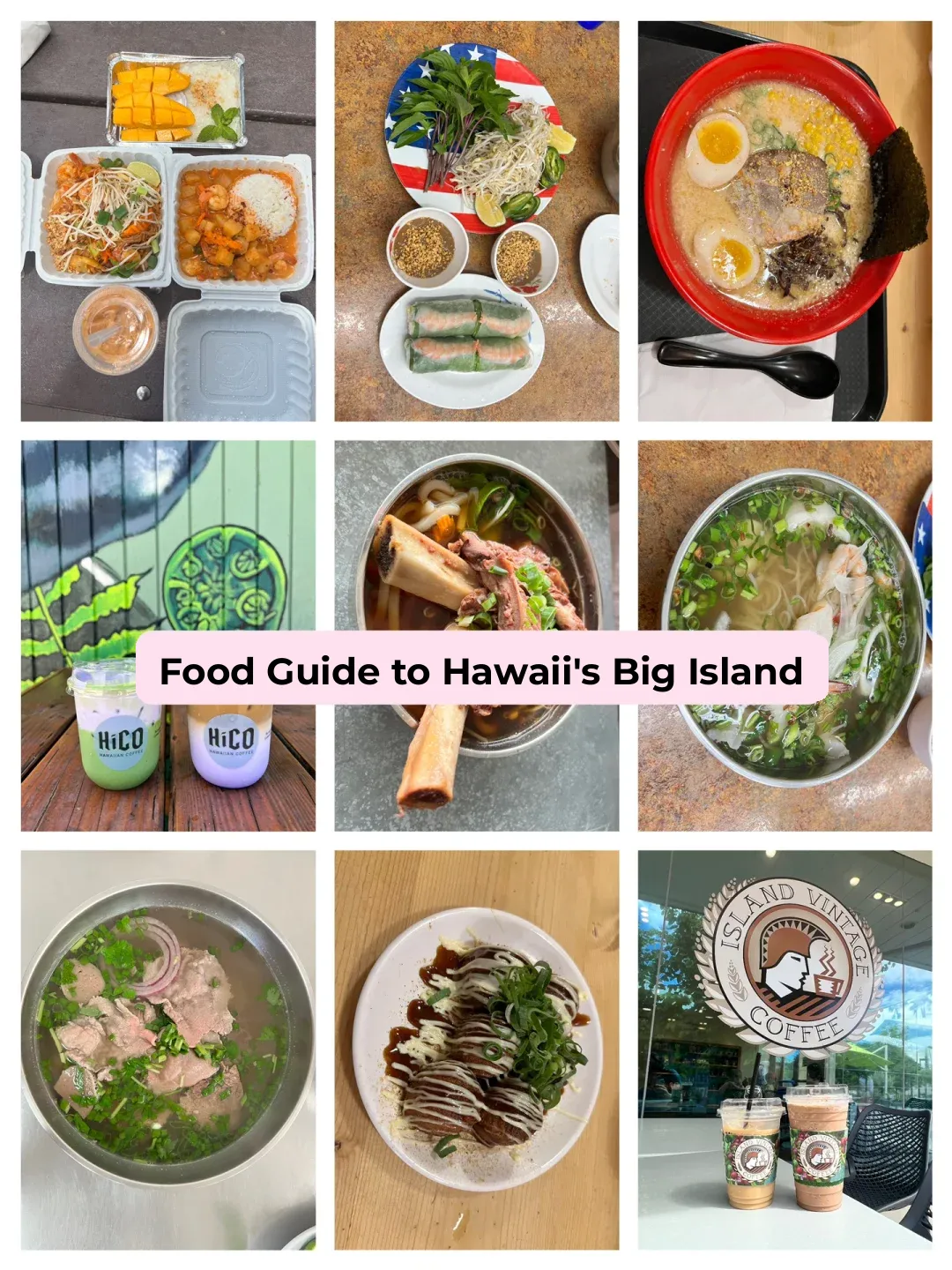 Hawaii Island Food Guide