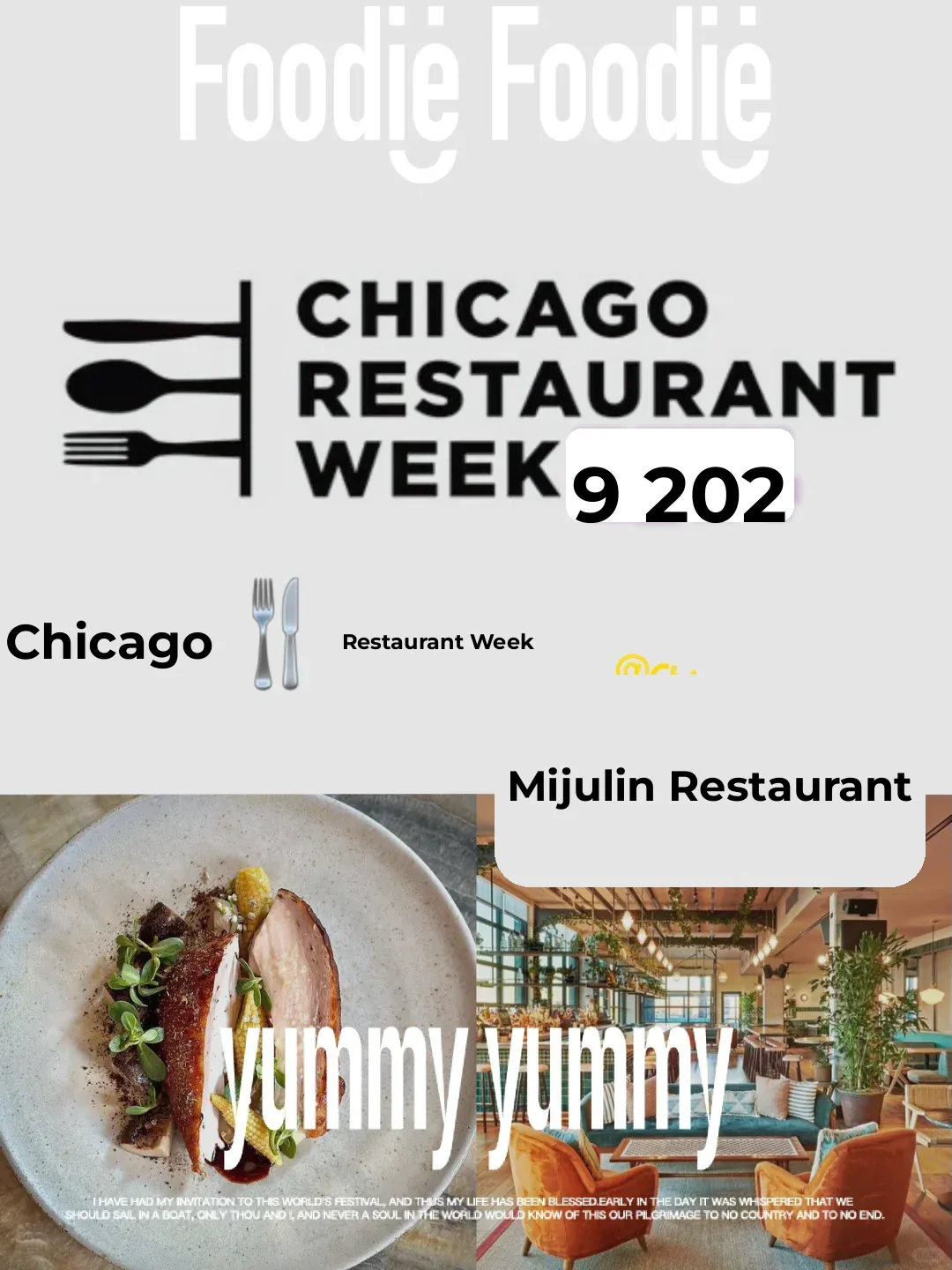 Chicago Restaurant Week is Here! Fine Dining at Affordable Prices – Full Menus Inside!