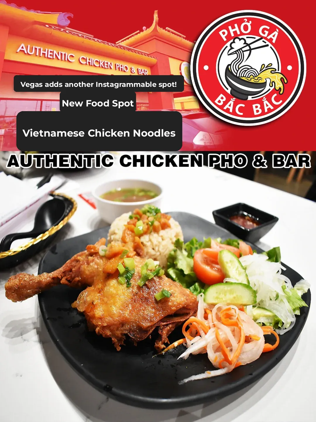 The Best Creative Vietnamese Chicken Noodle Restaurant in Vegas