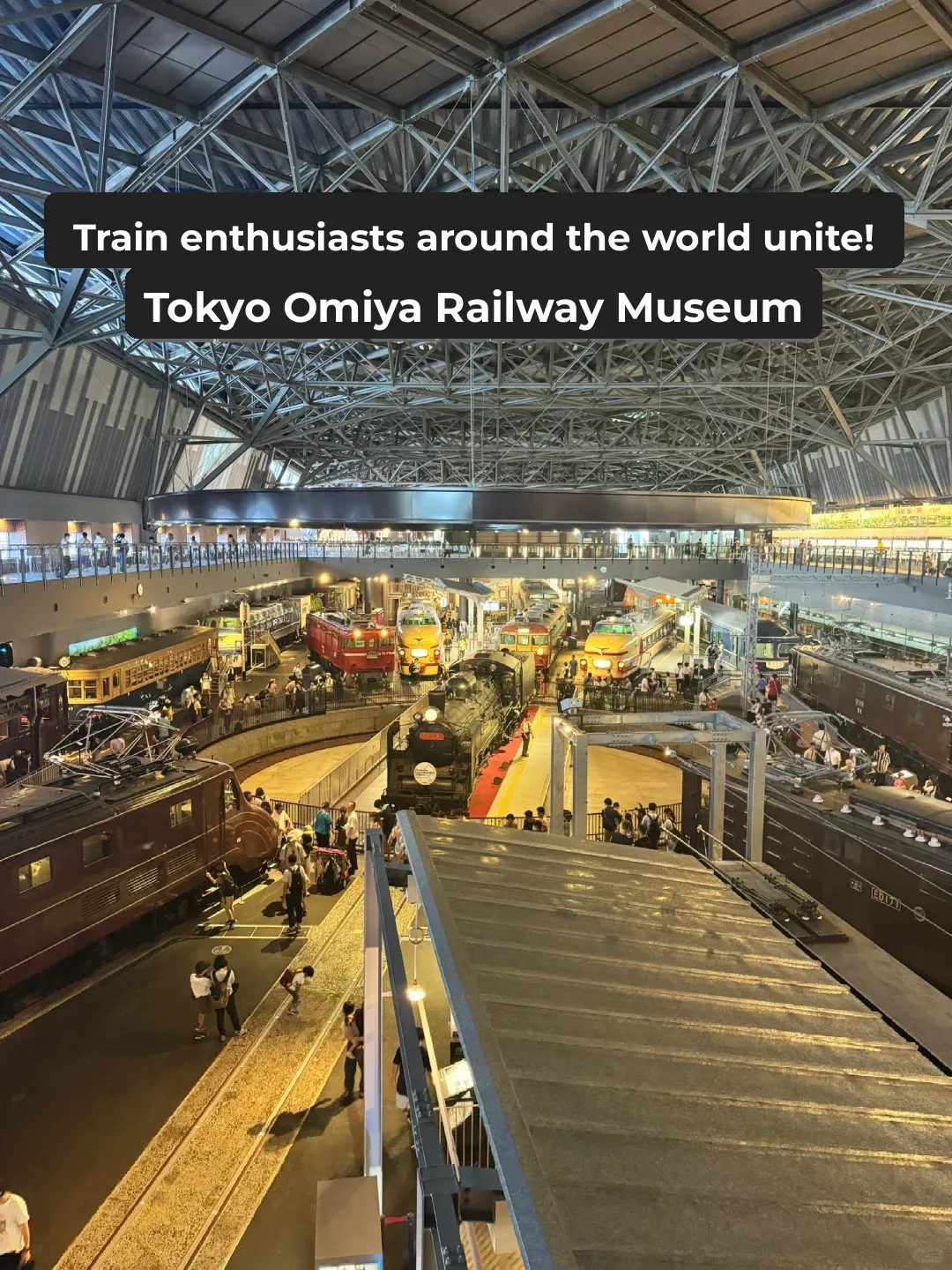 Great Place for Kids | Tokyo Railway Museum with High "Dad Inclusion"