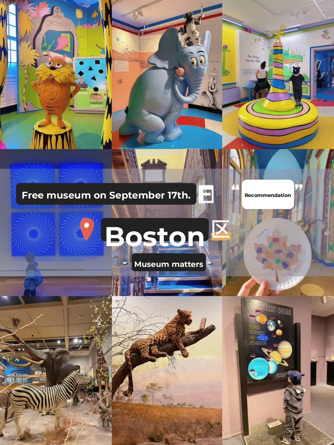 🔅Exploring Boston with Kids | Don’t Miss the Free Museum Day on 9/17