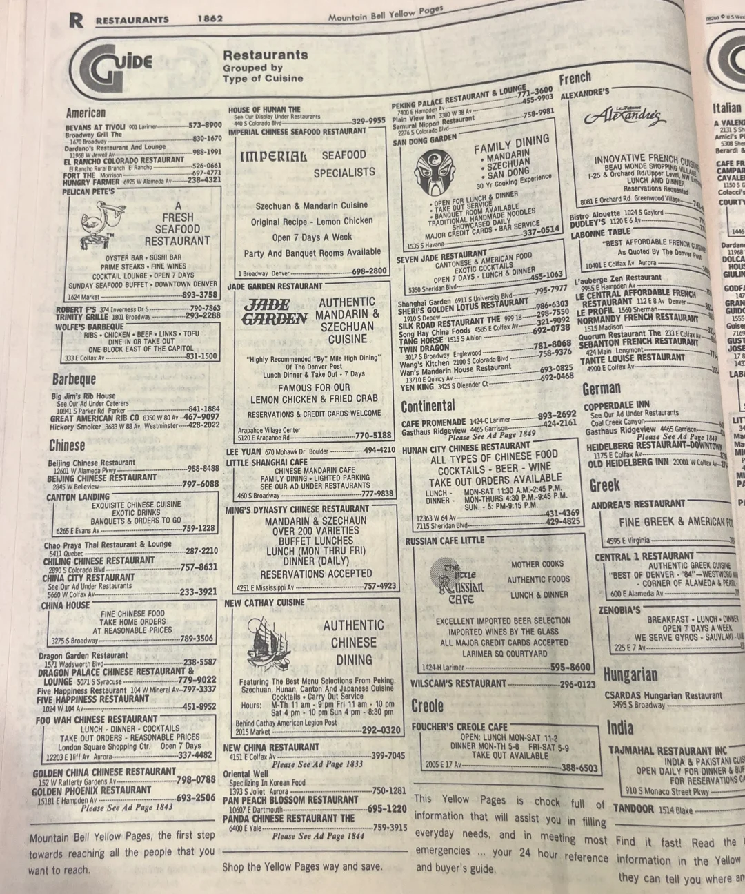 More Asian Restaurants in Denver 40 Years Ago Than You'd Think