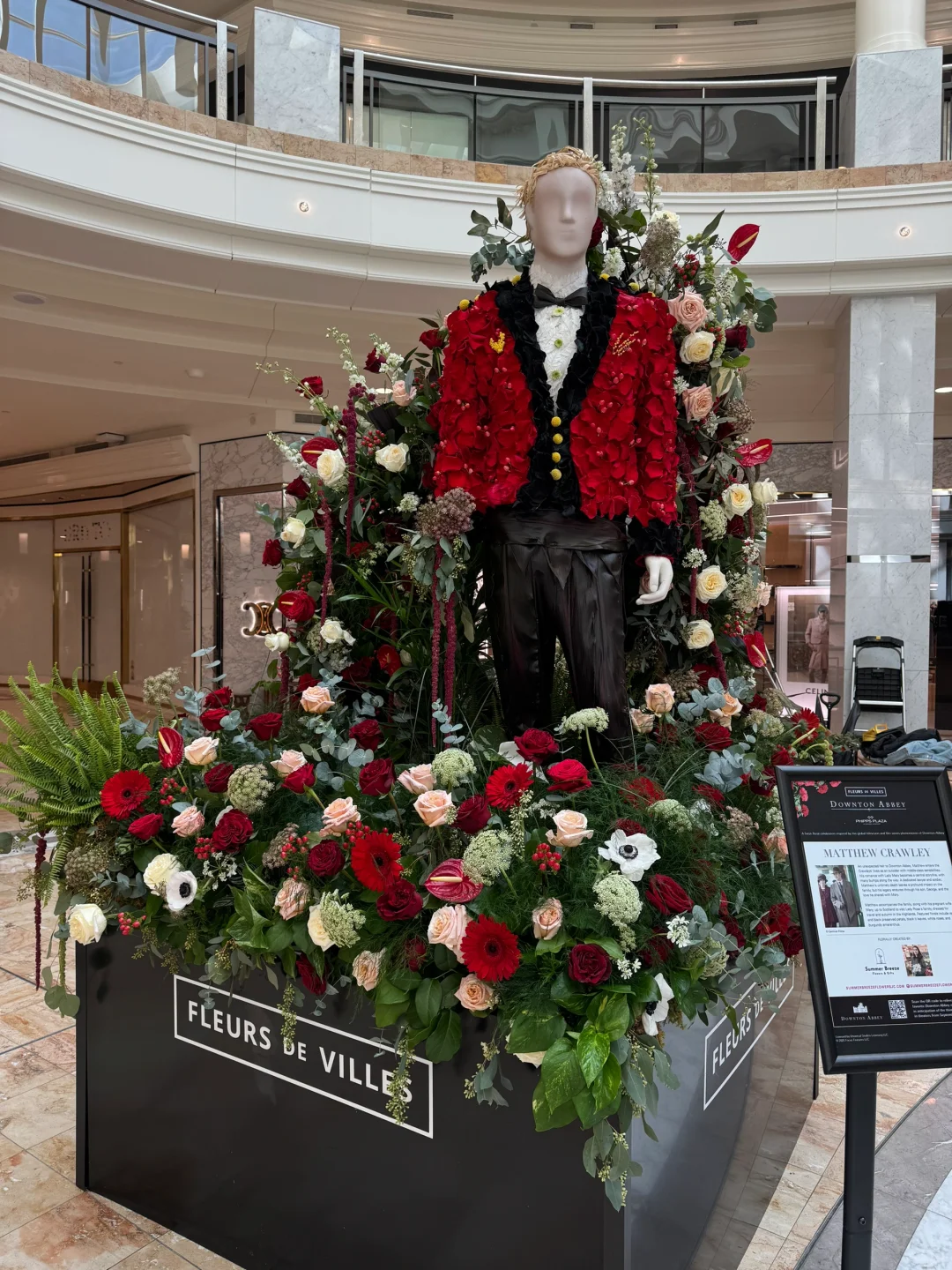 🌹Must-See in Atlanta! Downton Abbey-Themed Floral Exhibition🌹